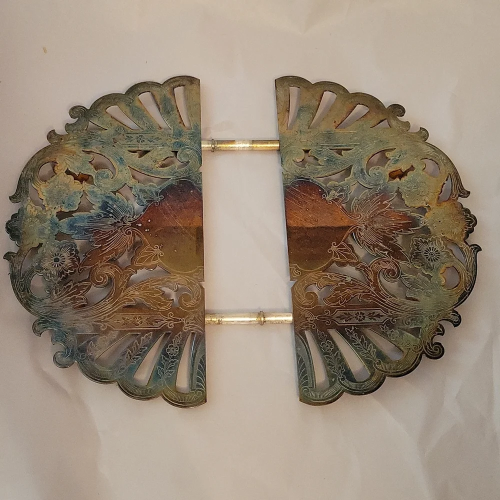 1920 Wallace Silver Plate Trivet
